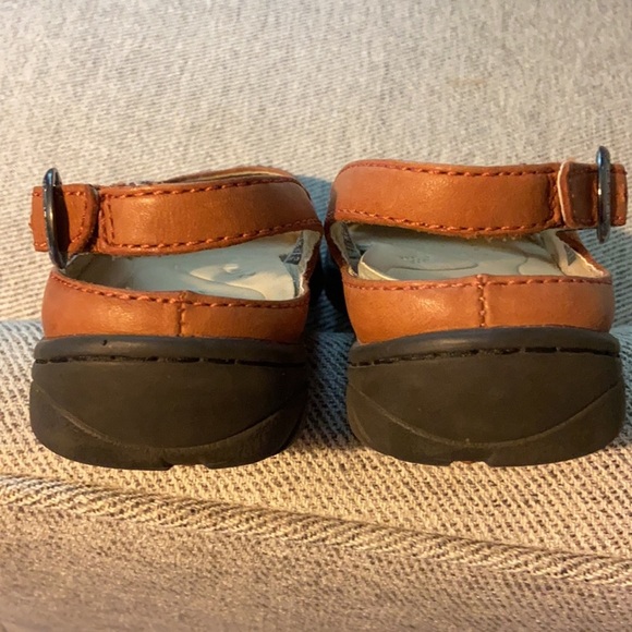KEEN PARADISE BOMBAY BROWN LEATHER SANDALS - Picture 5 of 5